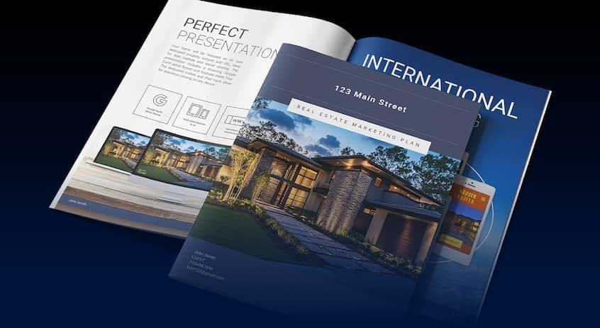 Luxury property showcase