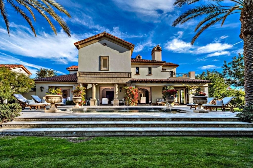 Slyvester Stallone’s mansion in La Quinta, California