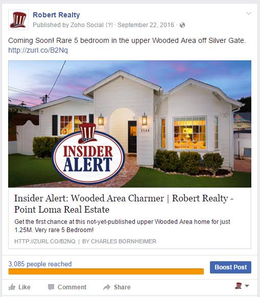 Real Estate Facebook Ad