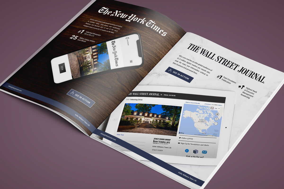 Custom presentation brochure