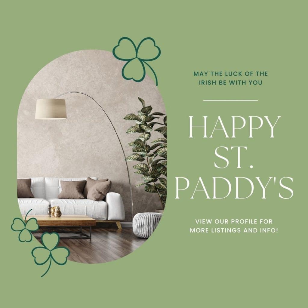 real estate marketing st patricks day